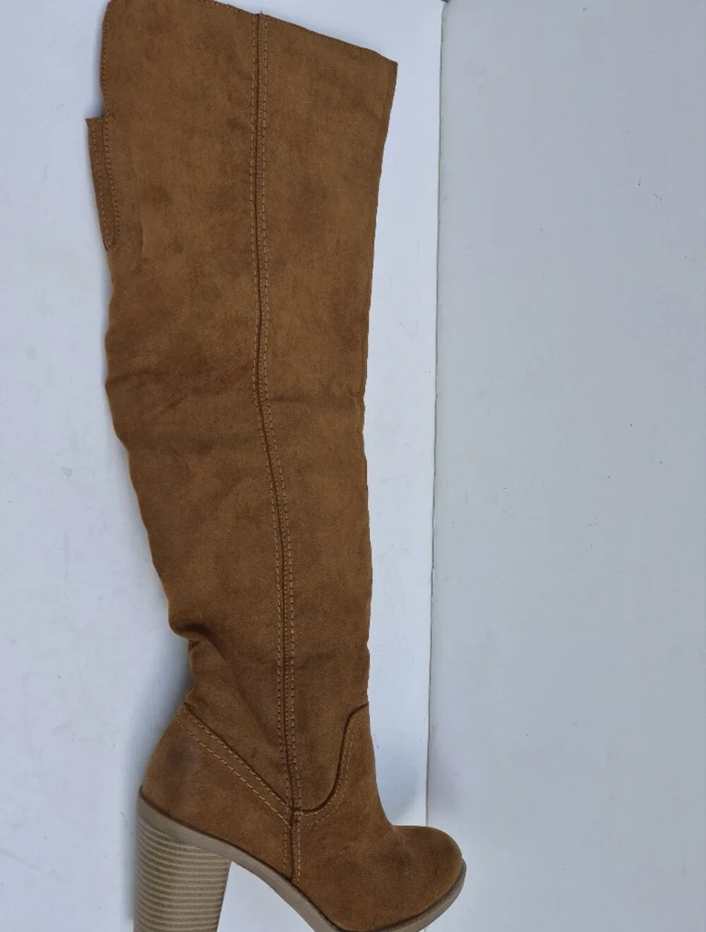 Dolce Vita Over-the-Knee Slouch Boot in Cognac Brown